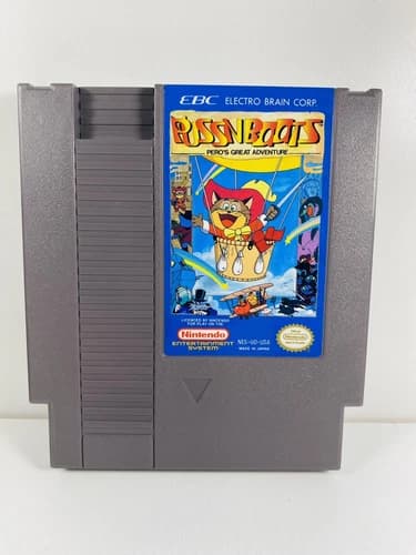 Puss 'n Boots: Pero's Great Adventure -- NES Nintendo Original Authentic Game