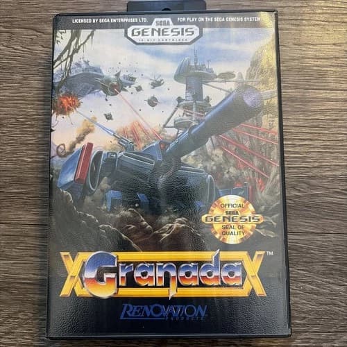 Granada (Sega Genesis, 1990) - Complete in Box CIB