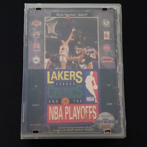 Lakers Versus VS Celtics and the NBA Playoffs (Sega Genesis, 1990)