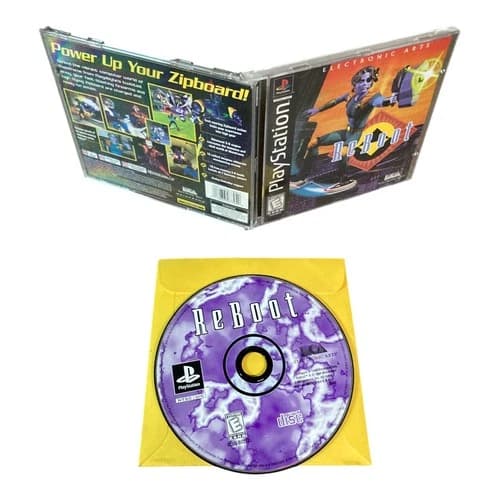 Sony PlayStation 1 PS1 CIB COMPLETE TESTED Reboot