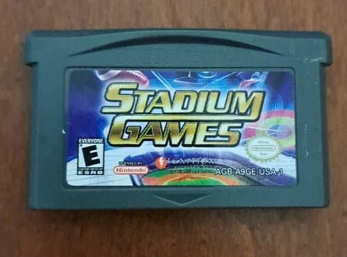 Stadium Games - Nintendo Gameboy Advance GBA cartridge TESTED- Cartridge Only