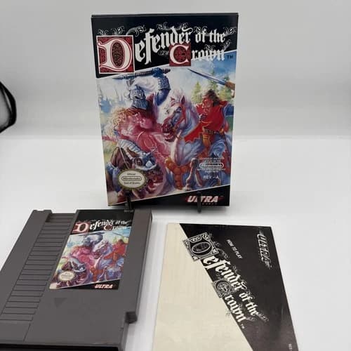 Defender of the Crown (Nintendo Entertainment System, 1989) Complete Box