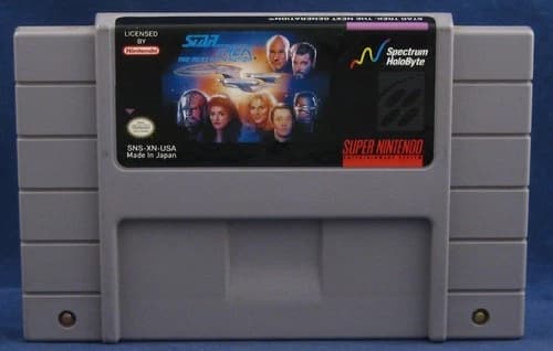 Star Trek the Next Generation Super Nintendo SNES (AUTHENTIC) Game Only