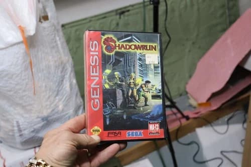 Shadowrun (Sega Genesis, 1994) Cib Manual Tested