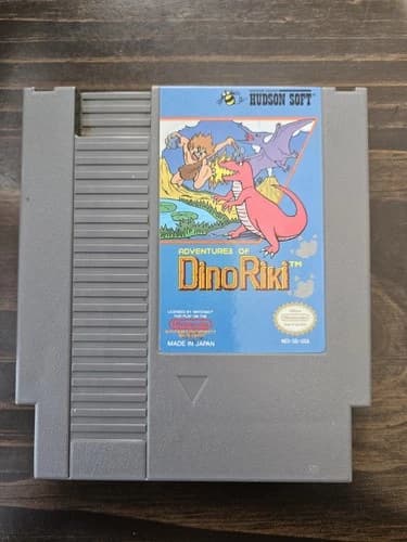 Adventures of Dino-Riki (Nintendo Entertainment System, 1989) Tested Working