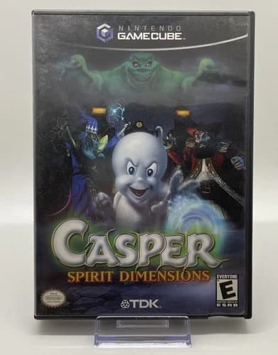 Casper: Spirit Dimensions (Nintendo GameCube, 2002) Complete With Manual