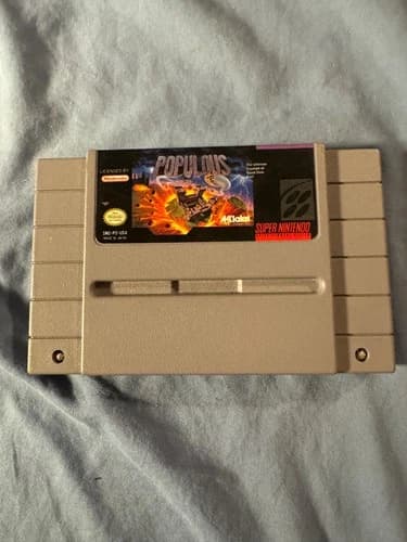 Populous (Super Nintendo Entertainment System, 1991)