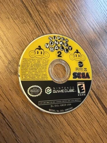 Super Monkey Ball 2 (Nintendo GameCube, 2002), Disc Only, Authentic, Tested