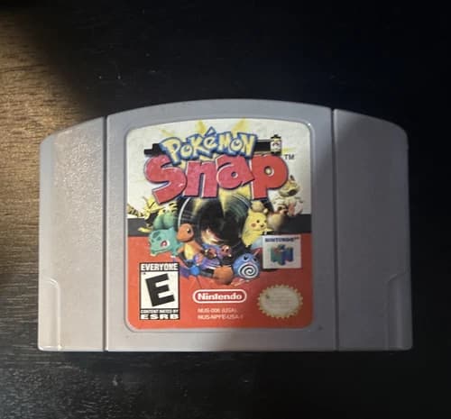 Nintendo Pokémon Snap Nintendo 64 N64 Game Cartridge - E, NTSC-U/C