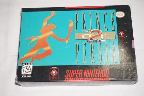 Prince of Persia 2 (Super Nintendo SNES) Complete in Box CIB