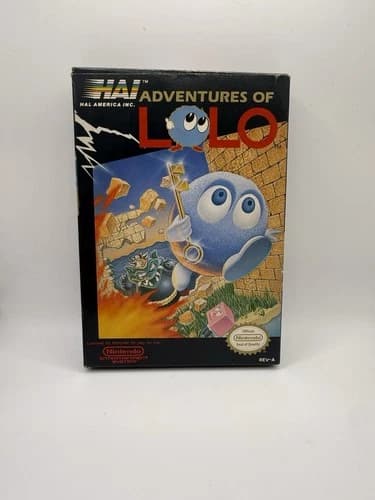 Nintendo NES Adventures of Lolo Complete CIB