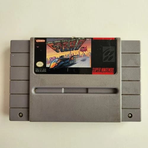 F-Zero (SNES, 1991) Video Game Cartridge