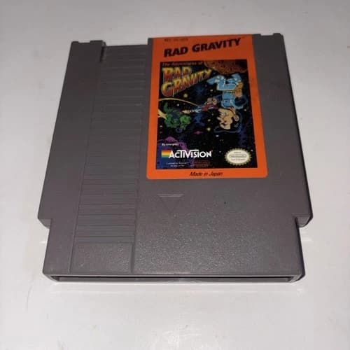 The Adventures of Rad Gravity Video Game NES Nintendo Entertainment System