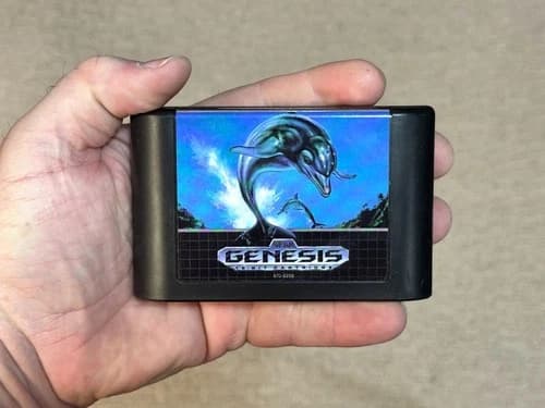 Ecco the Dolphin - Authentic (Sega Genesis) Game Cartridge - Tested