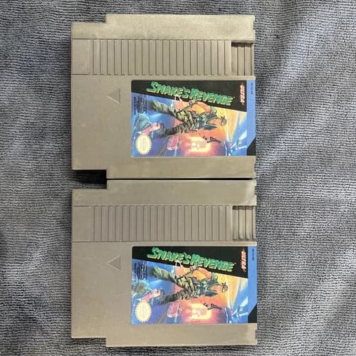 Snake's Revenge (Nintendo Entertainment System, 1990) Tested Working Good