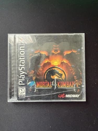 Mortal Kombat 4 (Sony PlayStation 1, 1997) PS1 - Complete - Tested