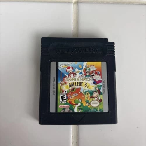 Nintendo Game Boy Game And Watch Gallery Three