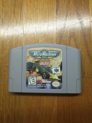 Micro Machines 64 Turbo Nintendo 64 N64 Game Only!