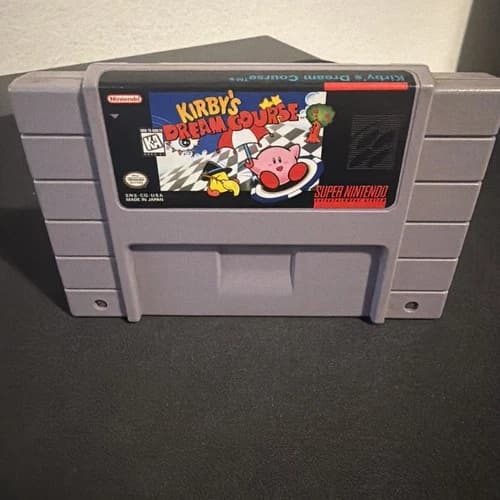 Kirby’s Dream Course (SNES, 1995) Authentic Cartridge