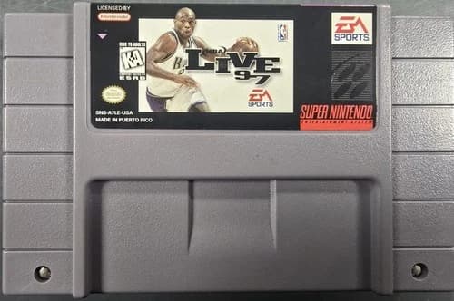 NBA Live 97 (SNES, 1996)