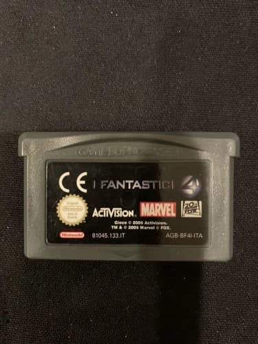 The Fantastic 4 Nintendo Game Boy Advance SP
