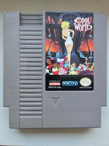 Cool World Nintendo NES Authentic Tested
