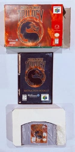 Mortal Kombat Trilogy - Nintendo 64 - N64 - Includes box, Manual, and Game