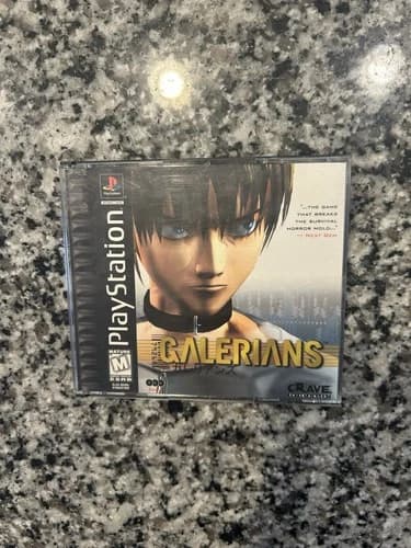 Galerians (Sony PlayStation 1, 2000) - CIB - W/ Manual