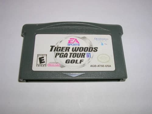 Tiger Woods PGA Tour Golf (Nintendo Game Boy Advance GBA) Original Game