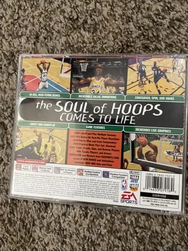 NBA Live 99 Sony PlayStation 1 Complete with Manual