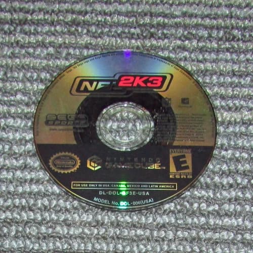 NFL 2K3 (Game Only) Nintendo GameCube Fast Shipping