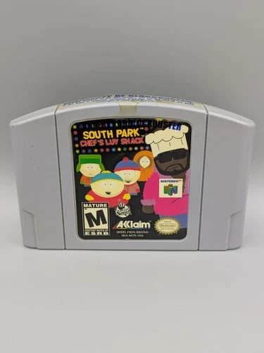 South Park: Chef's Luv Shack (Nintendo 64, 1999) Cart Only N64