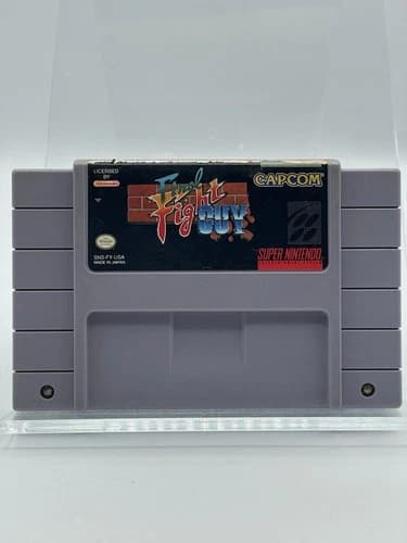 Final Fight Guy (Super Nintendo, SNES 1992) Authentic Rare Tested