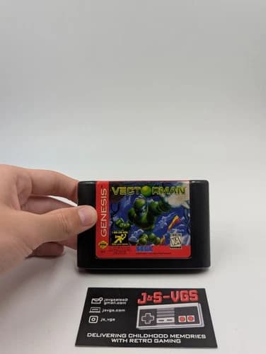 Vectorman Sega Genesis Cartridge Only Tested Authentic USA Release