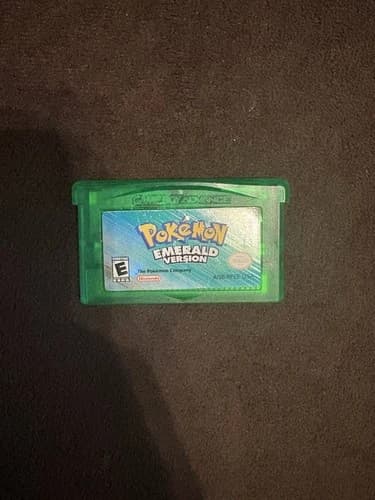 Pokemon Emerald Version Game Boy Advance 2005 Authentic Cartridge Only