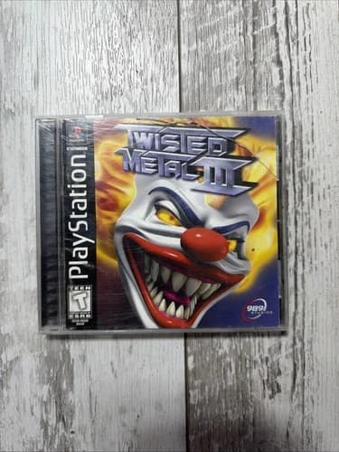 Twisted Metal III 3 Playstation 1 PS1 1998 CIB