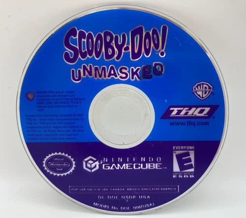 Scooby-Doo Unmasked (Nintendo GameCube, 2005) Disc Only - Tested