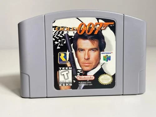 Goldeneye 007 N64 Nintendo 64 Authentic Cartridge Excellent Clean Tested