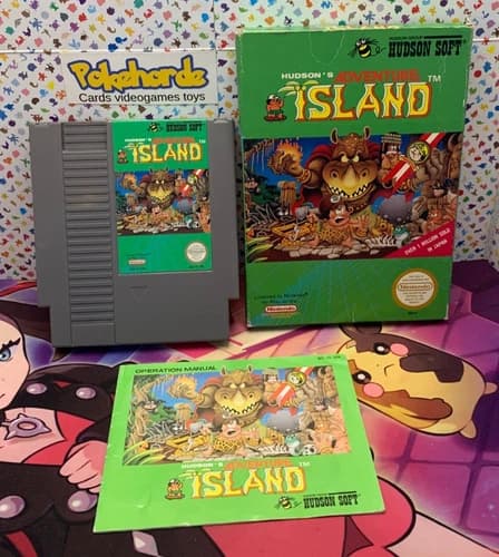 Adventure Island NES CIB