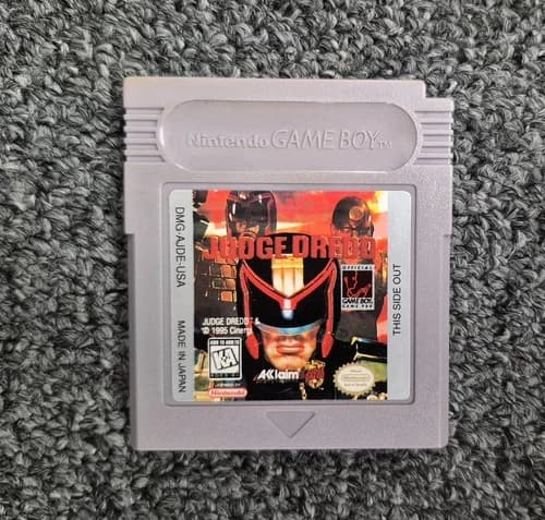 Judge Dredd (Nintendo Game Boy, 1995) Original GB Tested!