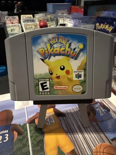Nintendo 64 N64 Hey You, Pikachu Video Game Cartridge Tested