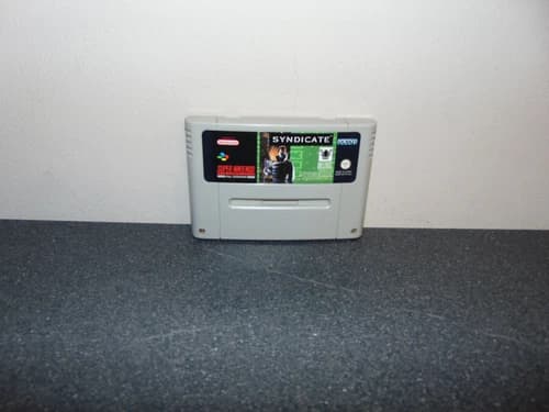 Syndicate Super Nintendo (SNES) Cart Only *Working*