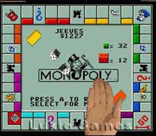 MONOPOLY - SNES Super Nintendo Game