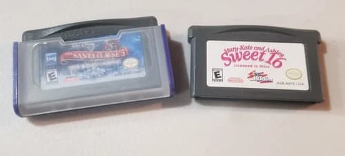 Two Game Boy Advance games The Santa Clause 3, and Sweet 16 GBA
