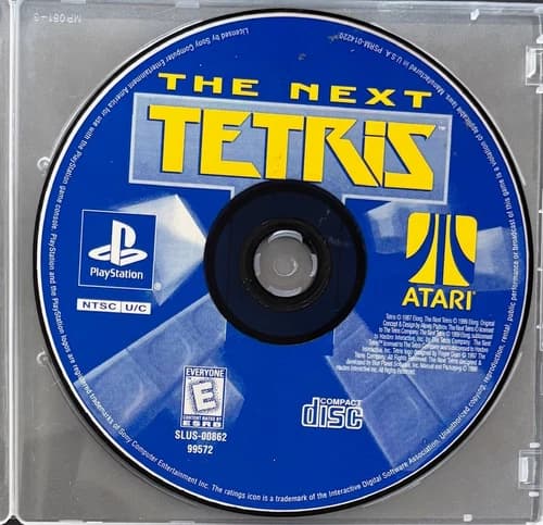 The Next Tetris - PS1 PlayStation - Disc Only