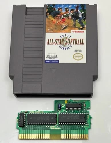 Dusty Diamond's All-Star Softball (Nintendo Entertainment System, 1990) NES