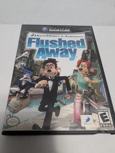 Flushed Away Nintendo GameCube CIB Complete Tested