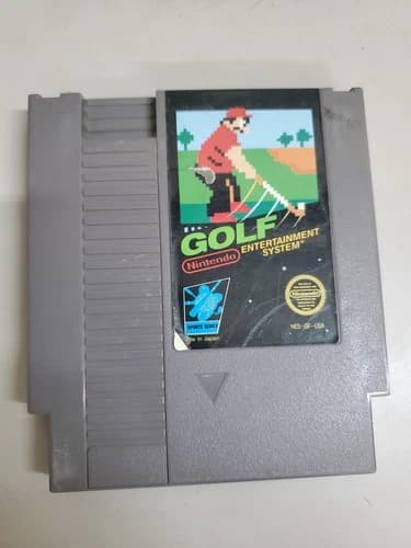 Golf - NES Nintendo Game only Tested Cleaned