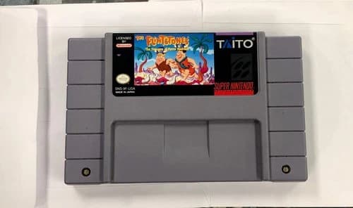 The Flintstones: The Treasure of Sierra Madrock (SNES ) Tested Working