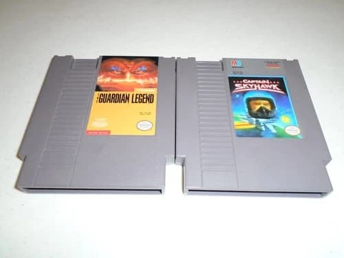 The Guardian Legend and Captain Skyhawk (shooters!) ☆☆ Authentic Nintendo NES